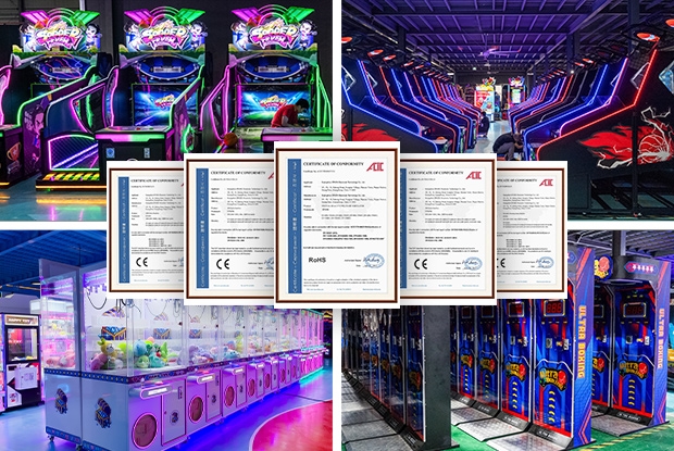 Запатентованная конструкция аркадного игрового автомата