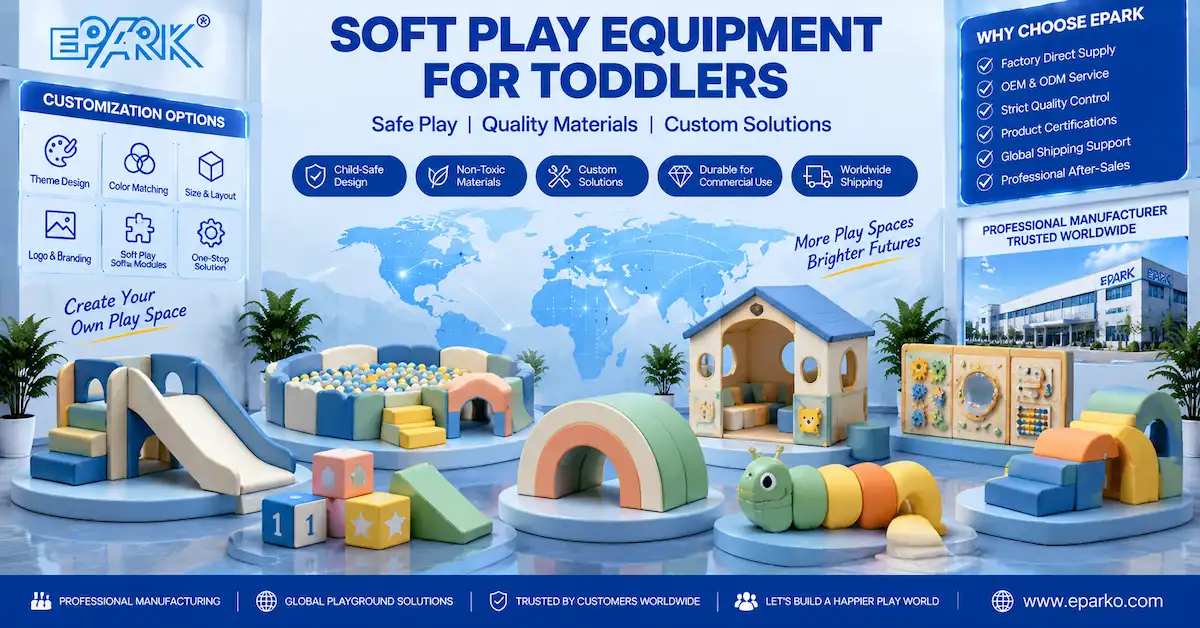 Soft Play Equipment for Toddlers: How Buyers Evaluate Safety, Materials, and Layout Design