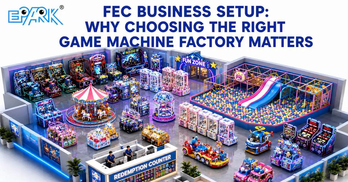 FEC Business Setup: Why Choosing the Right Game Machine Factory Matters