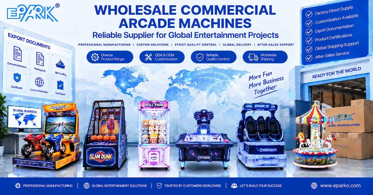Wholesale Commercial Arcade Machines: How Buyers Select Equipment for Profitable FEC and Arcade Projects