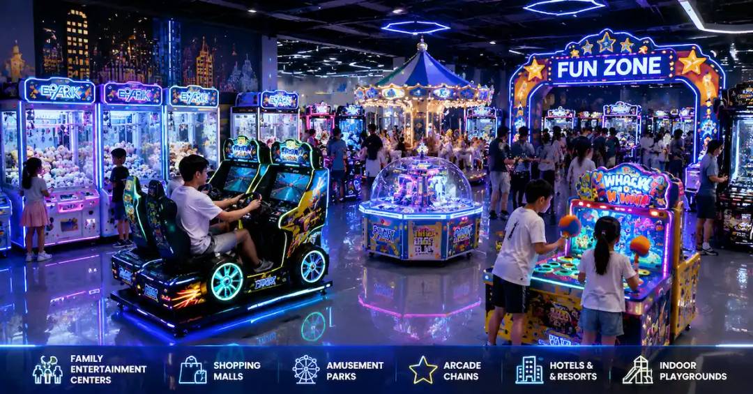 reliable arcade machine supplier
