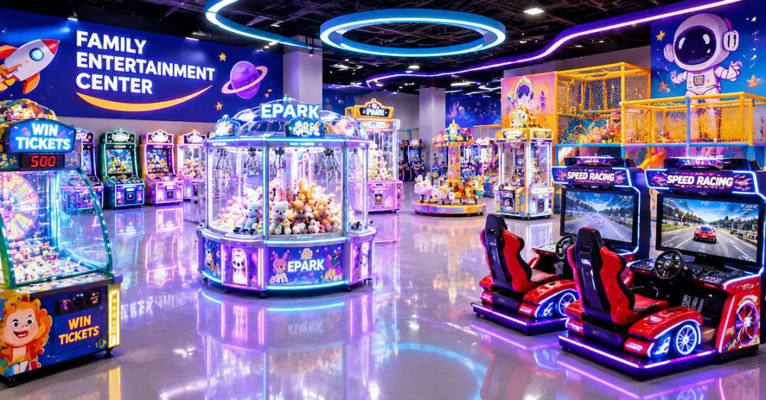 FEC entertainment center equipment
