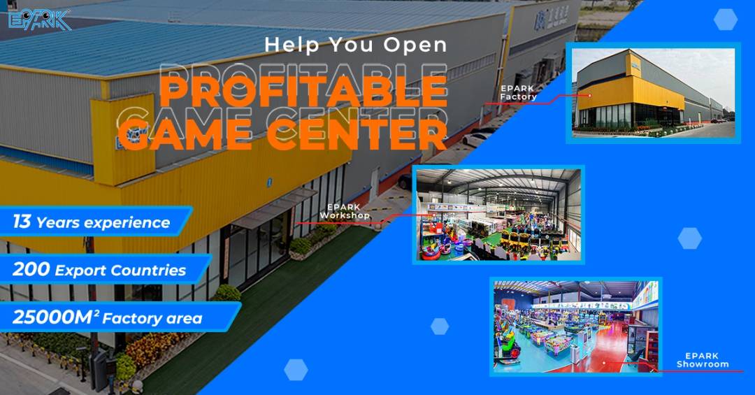 One-stop arcade solution from design to machines.