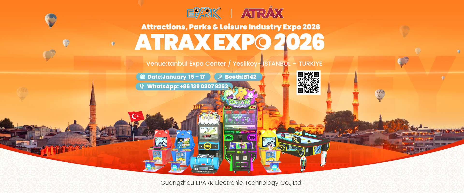 EPARK to Exhibit at ATRAX EXPO 2026, Connecting Global Arcade Game Buyers