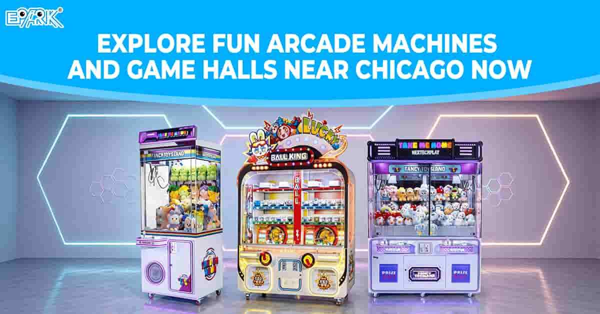 Explore Fun Arcade Machines and Game Halls Near Chicago Now