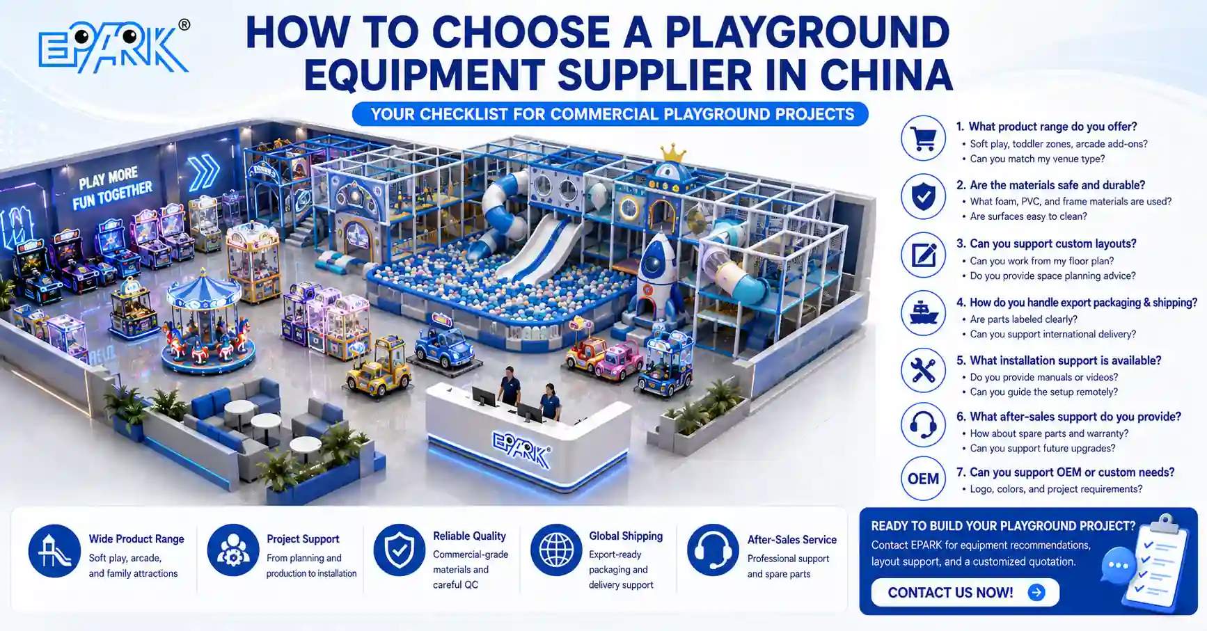 Playground Equipment Supplier China: How to Choose the Right Partner for Commercial Projects