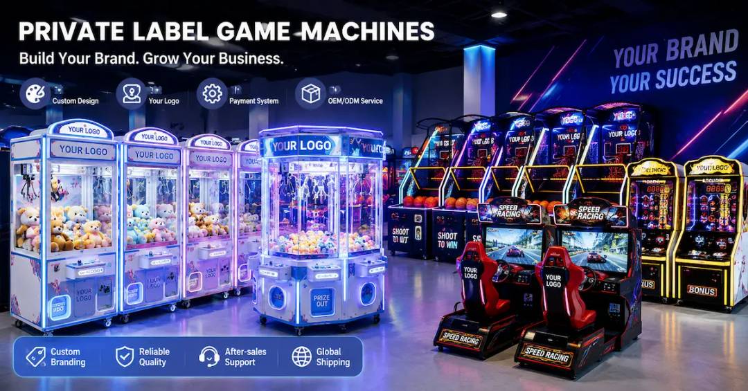 private label game machine factory