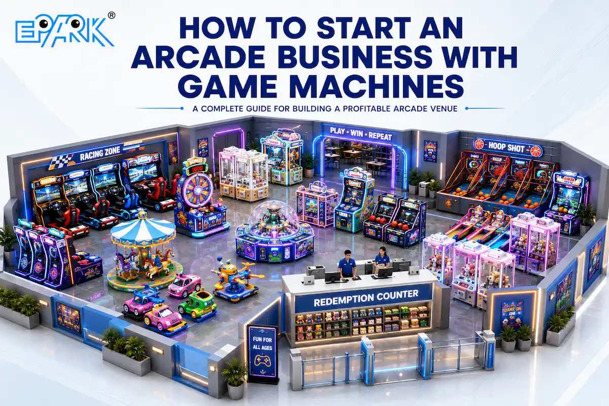 How to Start an Arcade Business with Game Machines: A Step-by-Step Guide for a Profitable Venue