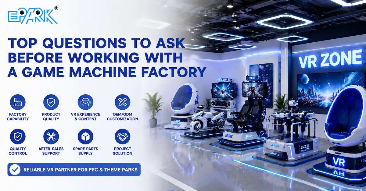 VR Game Machine Factory: Choosing Commercial Simulators for FEC and Theme Parks