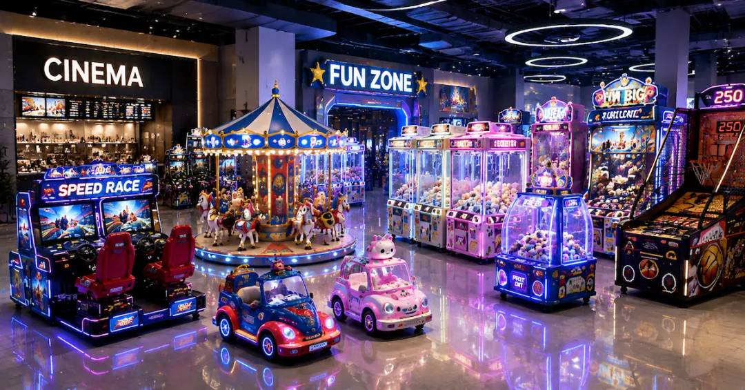 Game Machine Factory for Cinemas and Retail