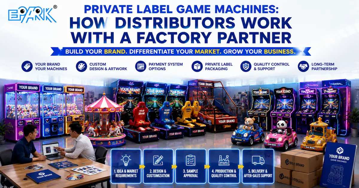 Private Label Game Machines: How Distributors Work with a Factory Partner
