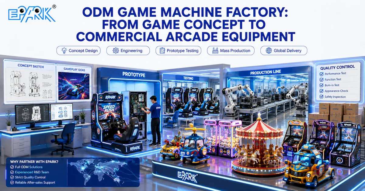 ODM Game Machine Factory: From Game Concept to Commercial Arcade Equipment