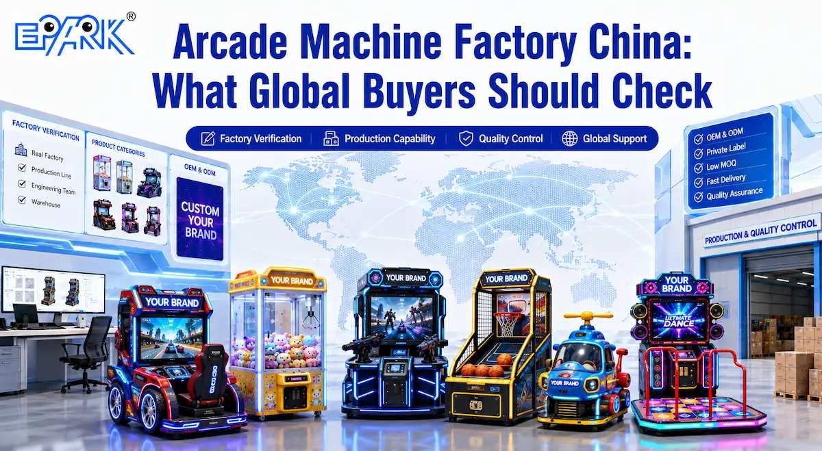 Arcade Machine Factory China: What Global Buyers Should Check
