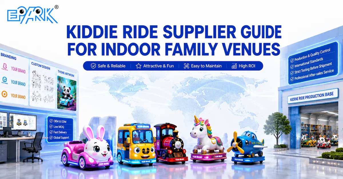 Kiddie Ride Supplier Guide for Indoor Family Venues