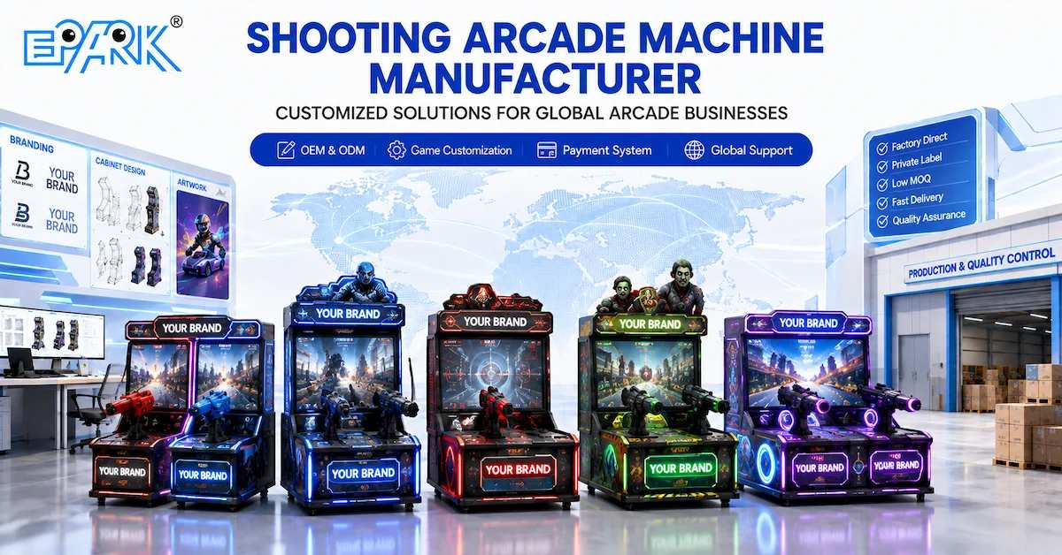 Shooting Arcade Machine Manufacturer: Complete B2B Guide for FECs, Distributors and Arcade Operators