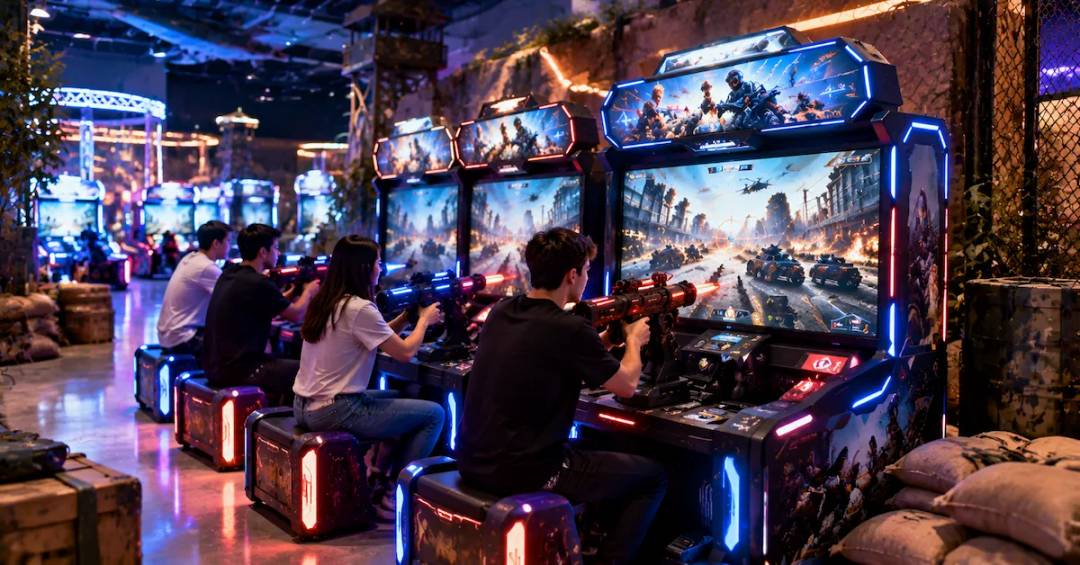 shooting arcade machine manufacturer