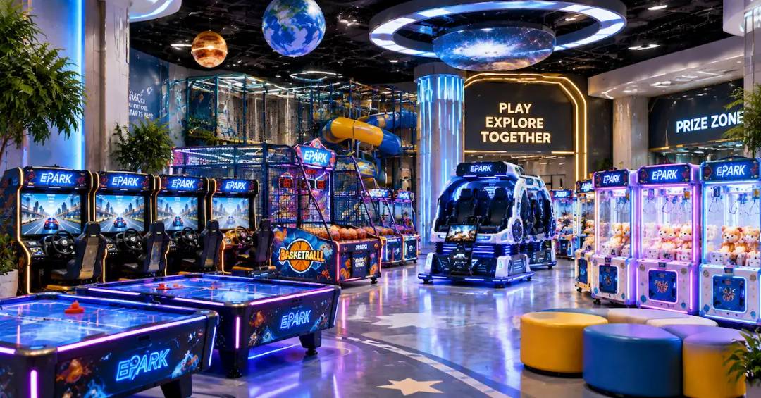 Arcade equipment manufacturer for FEC projects