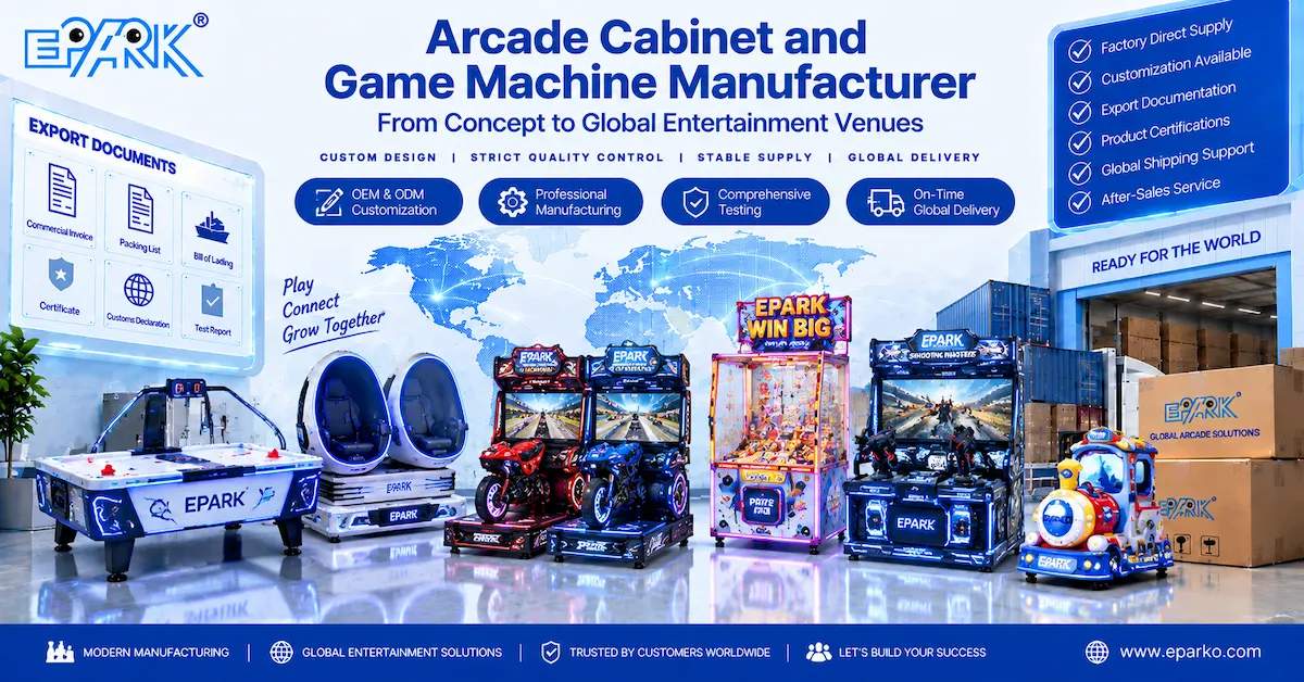 Arcade Cabinet and Game Machine Manufacturer: How FEC Buyers Evaluate Cabinet Build, Integration, and QC