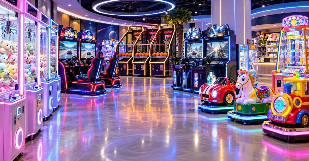 Arcade equipment manufacturing partner venue