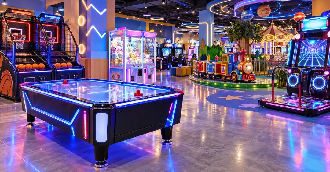 Arcade equipment solutions in modern FEC venue