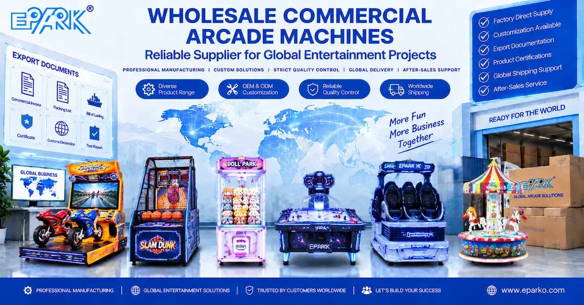 Wholesale Commercial Arcade Machines: How Buyers Select Equipment for Profitable FEC and Arcade Projects