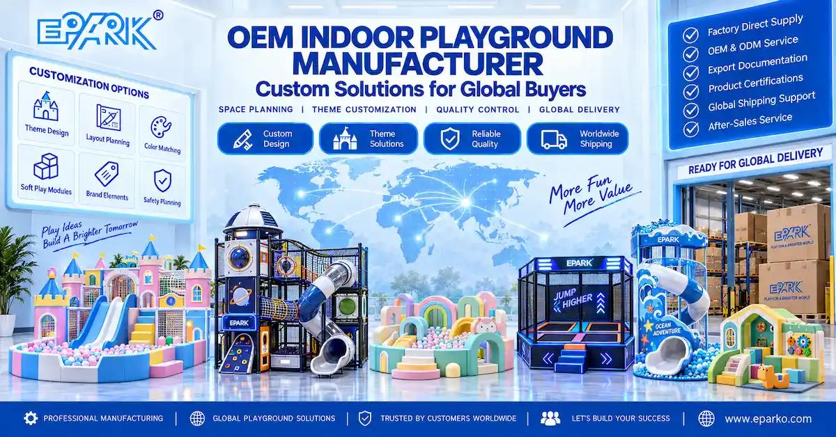 OEM Indoor Playground Manufacturer: Custom Solutions for Global Buyers