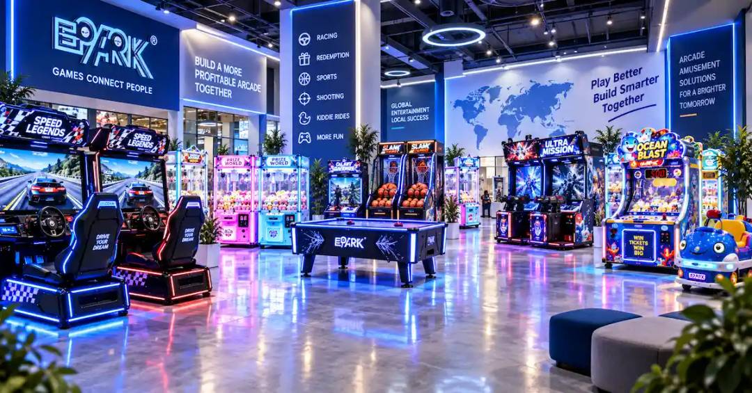 branded arcade machines